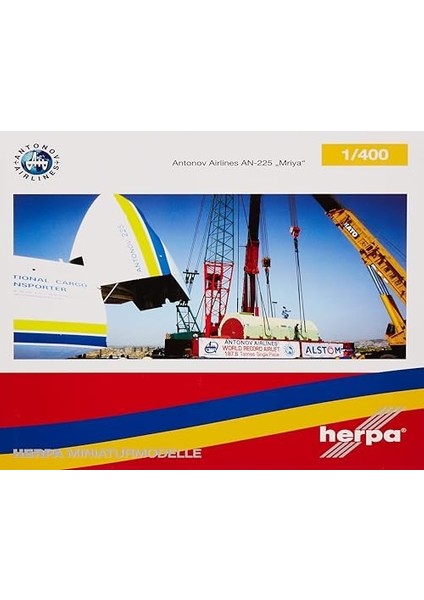 Herpa 562287 – Antonov Havayolları AN-225 Mriya – 1: 400 modelleri