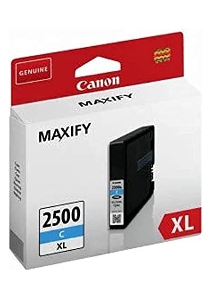 9265B001 PGI-2500XL C Orijinal Mürekkep Kartuşu, Cyan