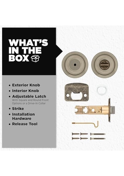 93001-869 Tylo Yatak ve Banyo Düğmesi Antik Pirinç