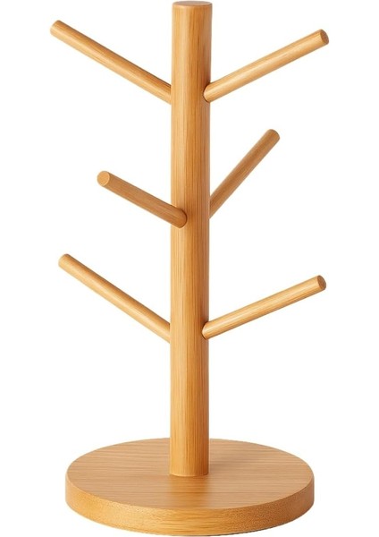 Ahşap Bambu Kupa Bardak Askısı 6&apos;lı Stand Doğal Mutfak Tezgahı Için Kupa Standı Bardak Tutucu Modern Dekoratif Dayanıklı Kolay Kurulumlu Organizer (Yuvarlak) fiyatları