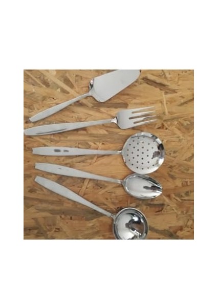 Sade 5 Parça Kepçe Servis Takımı