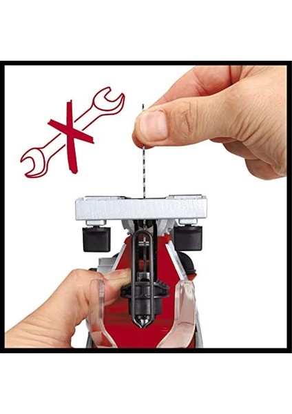 Akülü Dekupaj Testere Te-Js 18/80 Li-Solo Power X- (18 V, Maks. 80 mm Kesim Derinliği, 4 Kademeli Sarkaç Koruması, Toz Emiş Adaptörü, Paralellik Mesnedi, LED Işık) - 4321200