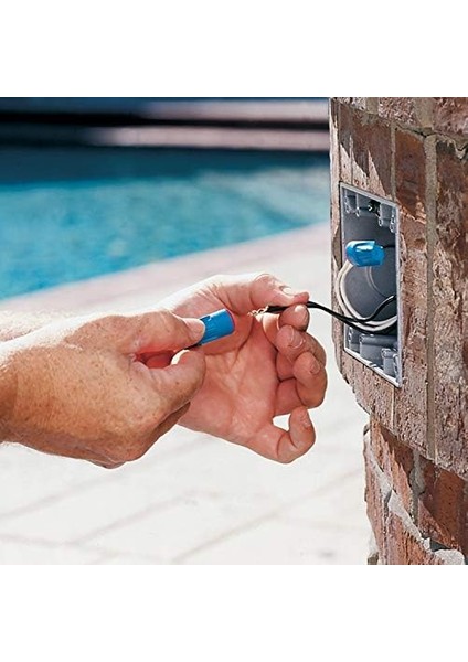 Kıng Innovatıon 62250 Dryconn Serisi Tel Konnektörü, 500 Pk, Aqua/kırmızı modelleri