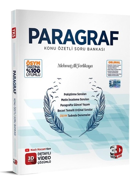 3D Paragraf Konu Özetli Soru Bankası 2025 fiyatları