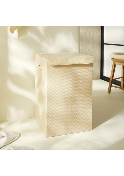 Bej Çamaşır Kutusu 36 x 36 x 56 cm modelleri