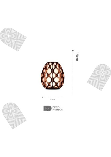 Bal Peteği Masa Lambası