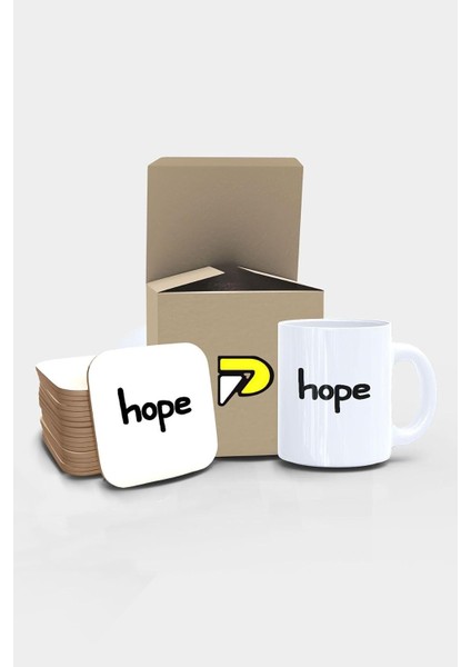 Smile Yazılı Tasarımlı Baskılı Kupa Bardak Seti, Eğlenceli Özel Hediye Mug