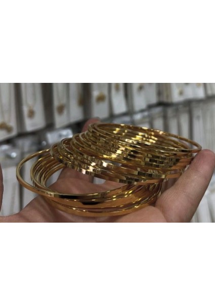 Ajda Çelik Gold Renkli Trend Bilezik fiyatları