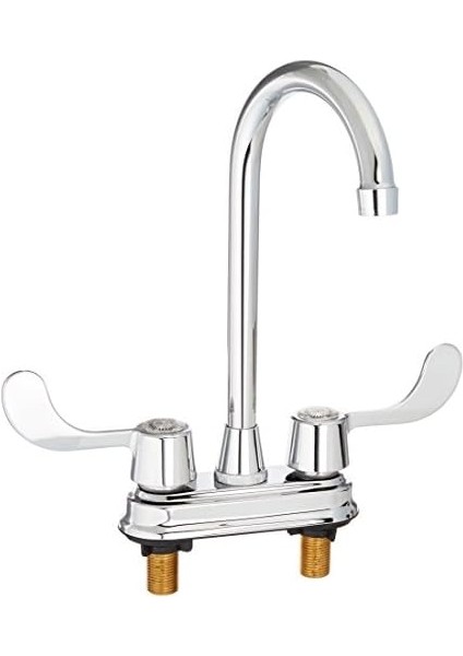 Of EB491ADA Magellan 4 " Yüksek Kemerli Çubuk Musluk, 4-3/4" Emzikli Erişim, Parlak Krom
