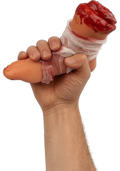 Cadılar Bayramı Halloween Plas. Kesik Ayak Sargılı