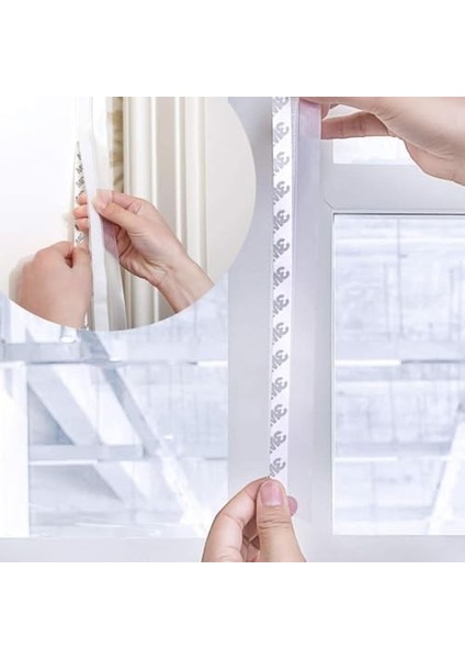 ‎monte Lua 3 Metre Şeffaf Silikon Izolasyon Bandı | Kendinden Yapışkanlı Fitil | Kapı Altı, Cam, Pencere, Duşakabin Için | Rüzgar, Toz, Soğuk ve Ses Yalıtım Şeridi modelleri