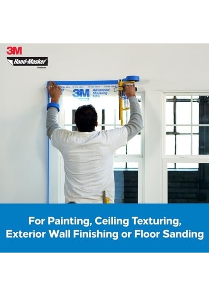 M3000 Pak Hand-Masker Pre Katlanmış Kapatma Filmi Kit – Sarı/mavi/siyah