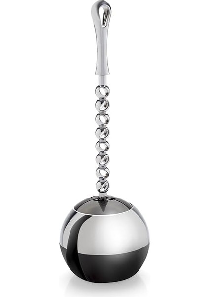 Krom Tombul Wc - Tuvalet Fırçası