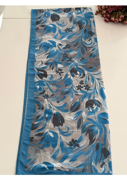 Lale Desenli Soft Şal