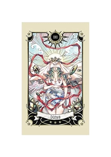 Kitap Manga Tarot Takımı, 78 Kartlık Deste ve Rehber Kitap 2022, Rann & Barbaramoore