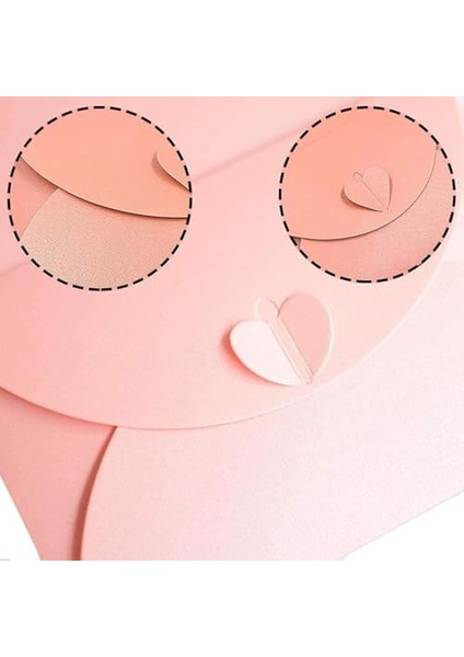 Mini Zarflar - 20 Parça Renkli Hediye Kartı Zarfı, Kartvizit ve Küçük Notlar Için, 2 Farklı Renk Seçeneği, Düğün, Doğum Günü ve Parti Organizasyonları Için