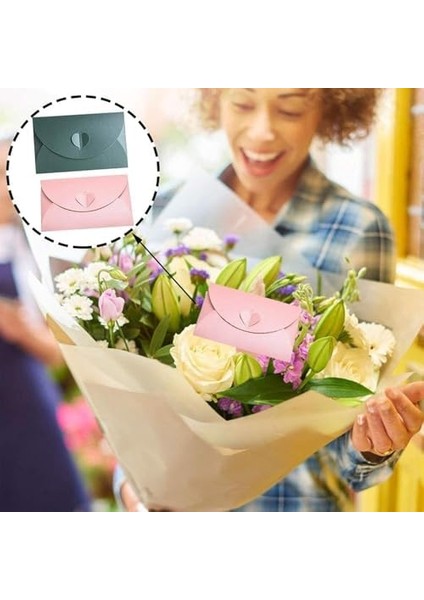 Mini Zarflar - 20 Parça Renkli Hediye Kartı Zarfı, Kartvizit ve Küçük Notlar Için, 2 Farklı Renk Seçeneği, Düğün, Doğum Günü ve Parti Organizasyonları Için fiyatları