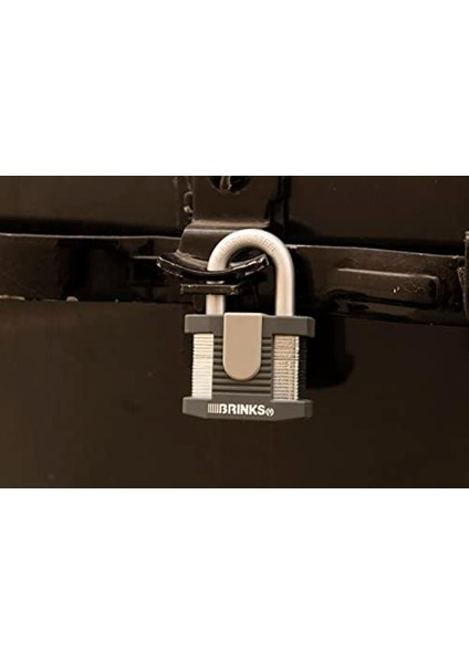 - 50 mm Ticari Lamine Çelik Anahtarlı Asma Kilit, 6&apos;lı Paket - Bor Çelik Kelepçeli Katı Çelik Gövde fiyatları