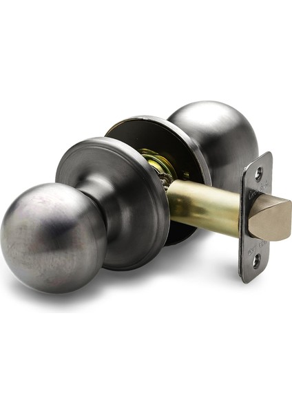 BK2020AN Bilyalı Kapı Düğmesi, Geçiş Fonksiyonu, 1 Paket, Antik Nikel fiyatları