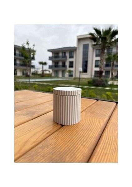 Silindir Makyaj Pamuğu Kutusu Beyaz fiyatları