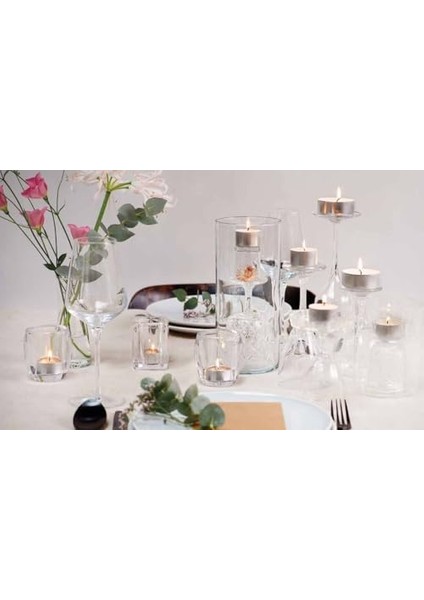 Tealight, Yumuşak Ateşli, Dumansız, Paketli, Yanma Süresi 3,5 Saat, Dekoratif Ev Mumları, Beyaz, Doğal Bitki Mumu, Palmiye Yağı Içermez, 27 Adet, Parfümsüz modelleri