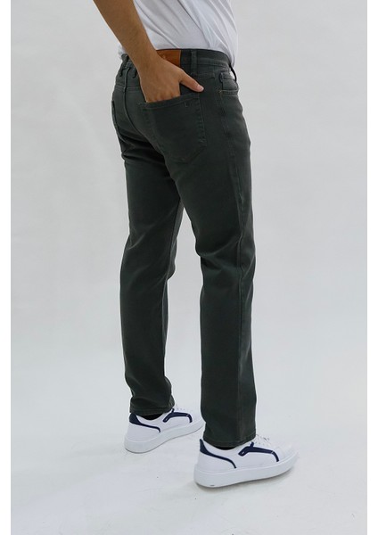 Erkek Regular Fit Rahat Kesim Esnek Likralı Örme Jeans fiyatları