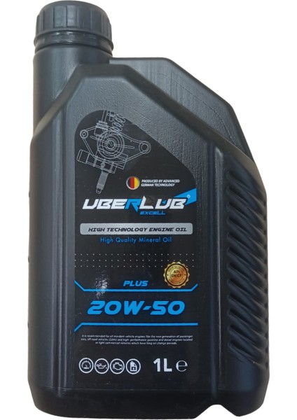 20/50 1lt Motor Yağı 2025