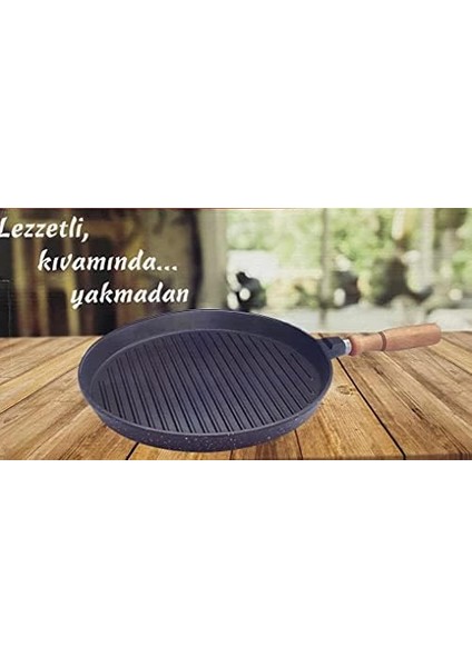 Döküm Izgara Tavası (31 cm Çapında) fiyatları