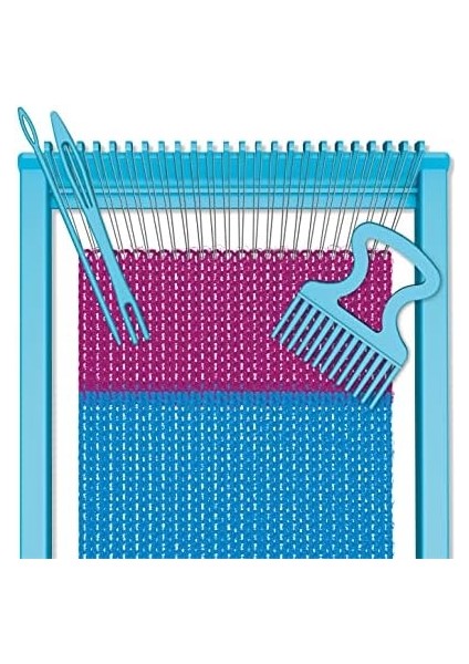 Benim Halım Carpet Mini Halı Kilim Dokuma Tezgahı Kutulu Mavi fiyatları