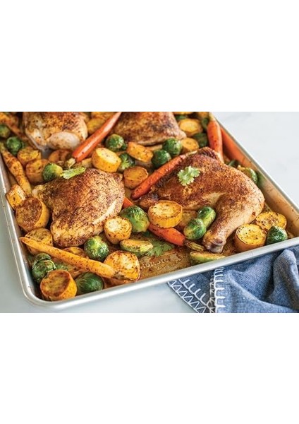 Ware 43100AMZ Fırın Tepsisi, Doğal Alüminyum, Metalik