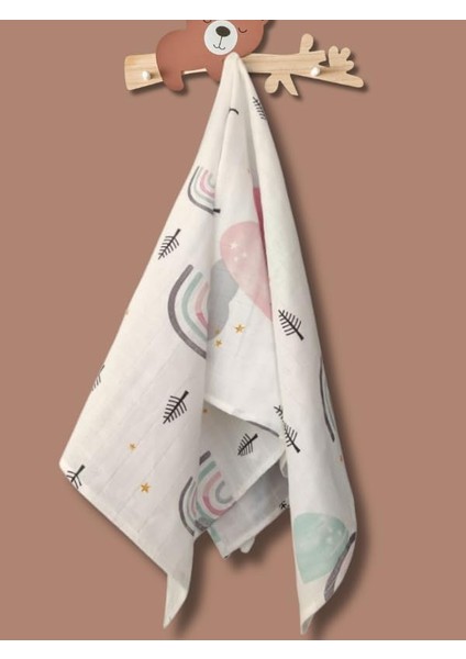 Çok Amaçlı Müslin Örtü & BATTANIYE,%100 Pamuk, 70X100 cm