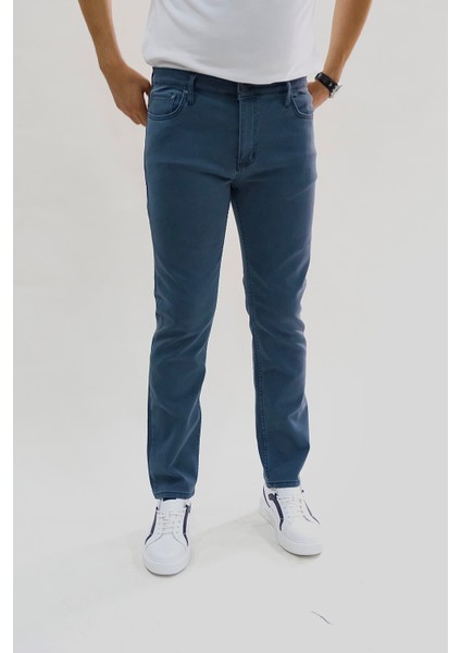 Erkek Regular Fit Rahat Kesim Esnek Likralı Örme Jeans fiyatları