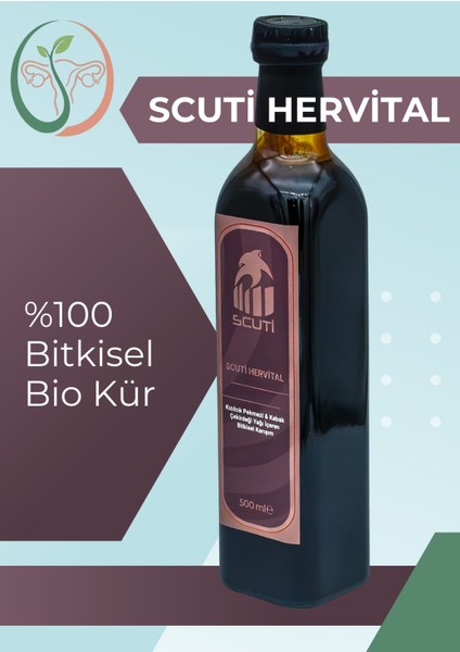 Hervital - Kadınlara Yönelik, Düzenleyici %100 Bitkisel Bio Kür