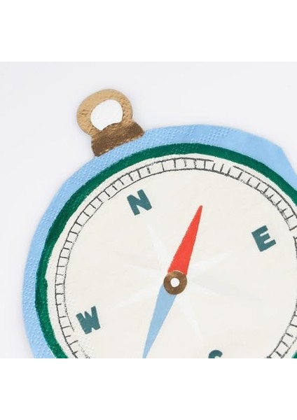 - Kamp Pusula Peçeteler - 16 Adet