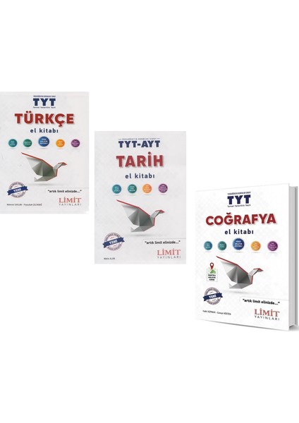 Yayınları Tyt Türkçe Coğrafya Tarih Konu Anlatımı 3 Kitap Set