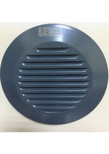 Mutfak Aspiratörü Çıkış Menfezi, Duvar Tipi (Gri, 120 Mm)