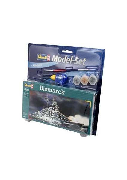 Model Set Bismarck - 1:1200-65802 modelleri