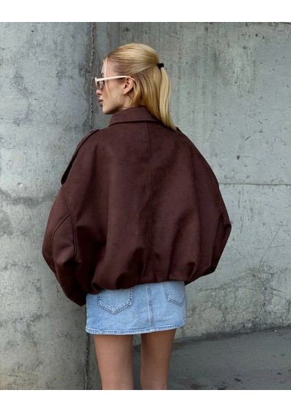 Süet Görünümlü Bomber Ceket fırsatları
