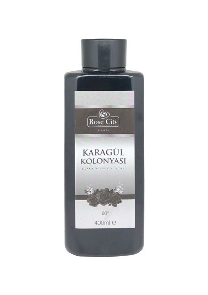 Rose City 380 Ml. Kara Gül Kolonyası