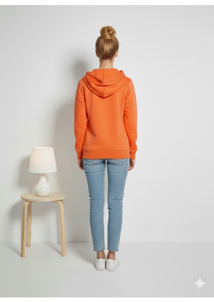 Unısex 3 Iplik Pamuklu Şardonlu Içi Polarlı Regular Fit Rahat Kalıp Kapşonlu Fermuarlı Kalın Hırka modelleri