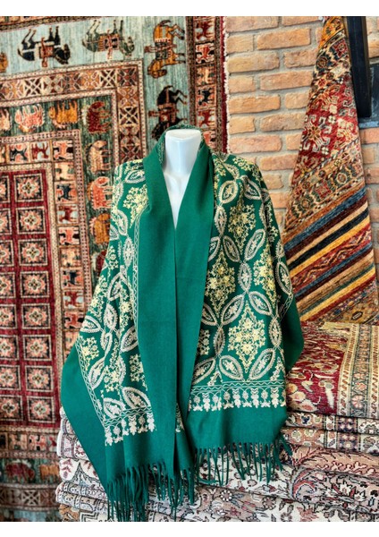 Zümrüt Kaşmir Şal