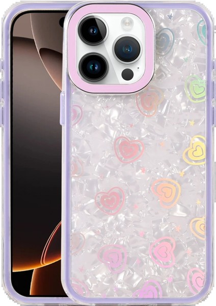 Apple iPhone 16 Pro Lumi Desenli Kapak - MOR-(5796) - BI001V-4YGH57