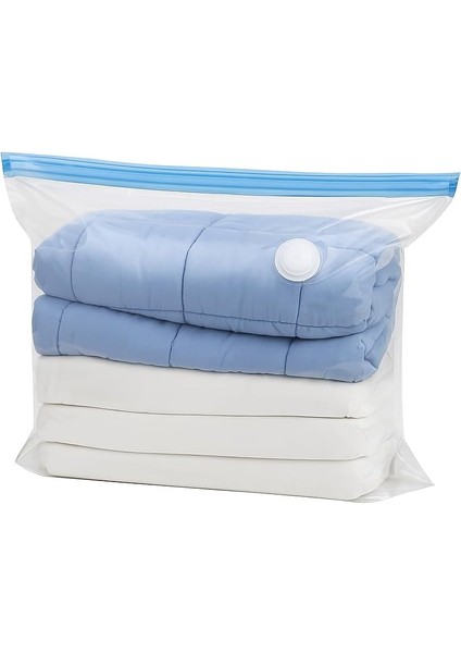 Vakumlu Hurç Poşet 80X100 cm –%75 Yer Tasarrufu, Dayanıklı Kilitli Depolama Torbası, Battaniye Yorgan Kıyafet Saklama Çantası fiyatları