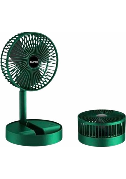 3 Kademe Hız Ayarlı Vantilatör Telefon Standlı Şarjlı Katlanabilir Soğutucu P - BI001V-4YUOS fırsatları