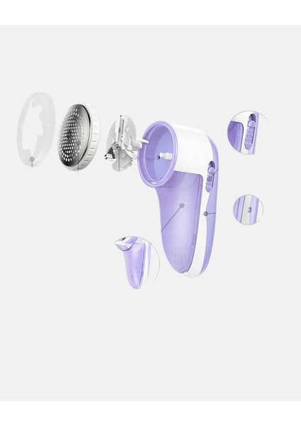 Taşınabilir Şarjlı Tiftik Toplayıcı – Çıkarılabilir Hazneli Anti-Statik F - BI001V-4YUGX fırsatları