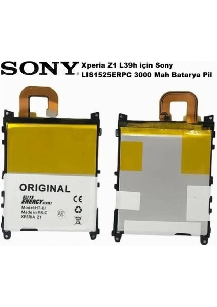 Sony LIS1525ERPC Battery For Sony Xperia Z1 L39H C6902 C6903 C6943 C6906 3000MAH