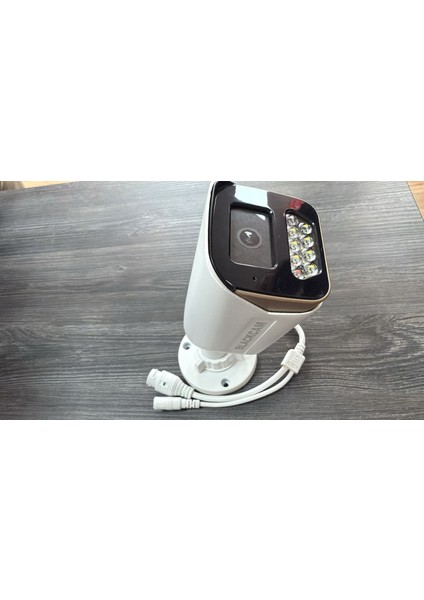 Güvenlik Kamera Metal Kasa 5 Mp Ip Starlıght H265+10155GP Poe+Ses Renkli Metal Kasa