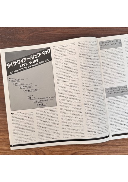 Jeff Beck With The Jan Hammer Group – Live modelleri