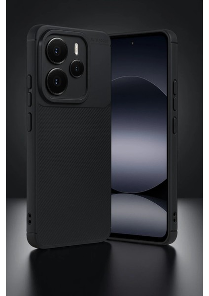 Xiaomi Note 14 5g Auto Focus Karbon Kapak - SIYAH-(5796) - BI001V-4YG9M6