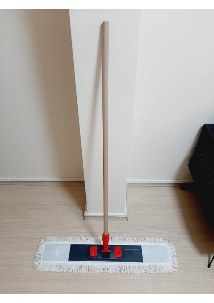 Mop Paspas Takımı 80 cm Plastik Paletli Hastane ve Işyeri Temizliği Için Geniş Temizleme Yüzeyi